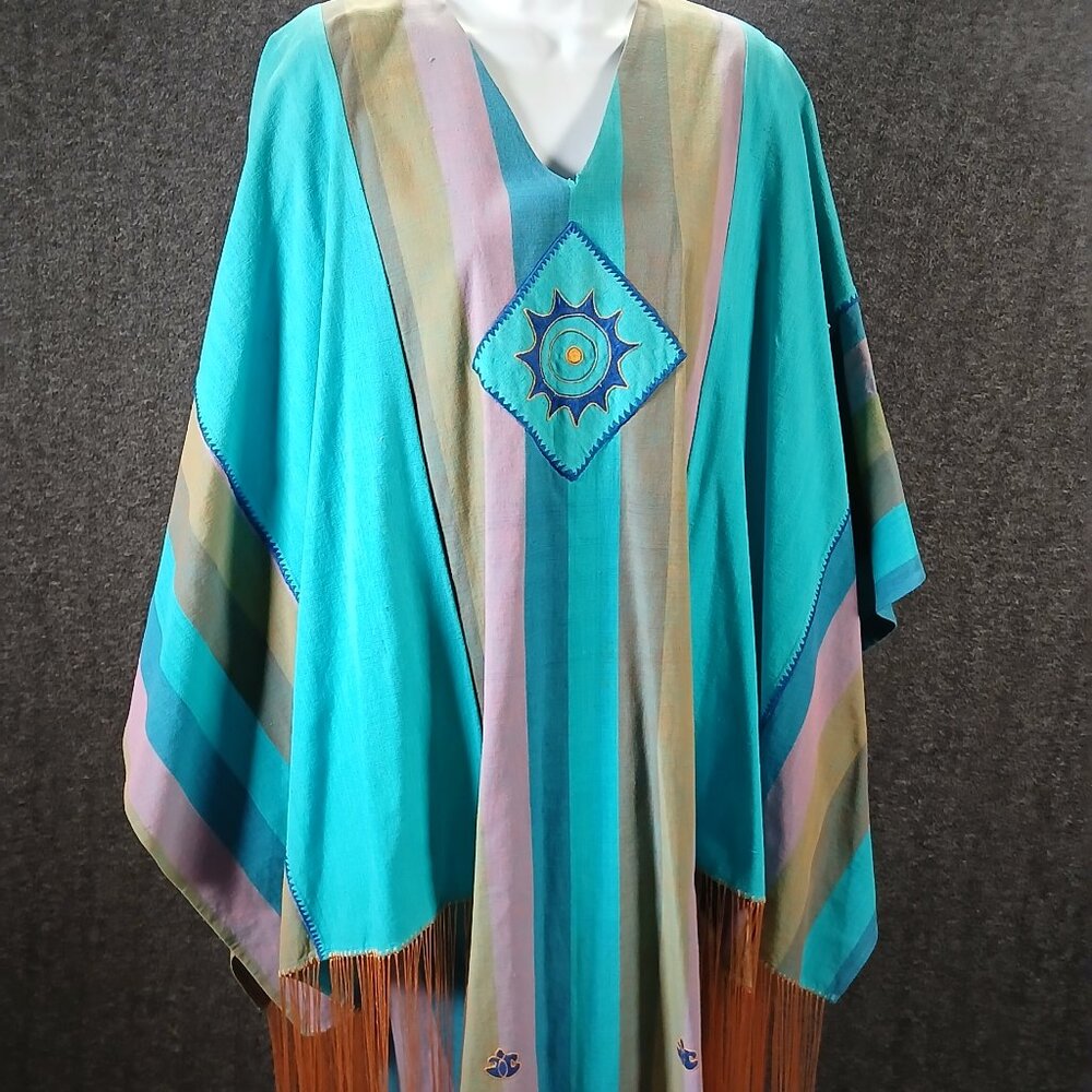 Vintage Josefa Mexican Cotton Caftan
